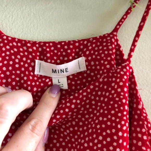 Red polka dot tank - Picture 3 of 3